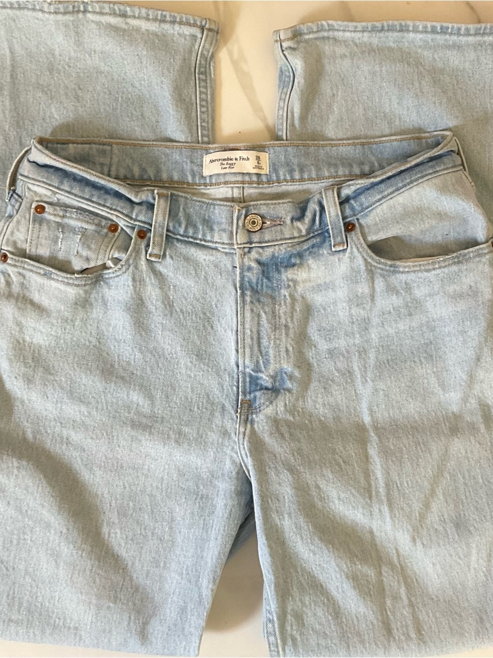 Abercrombie & Fitch The Baggy Low Rise Women’s Jeans